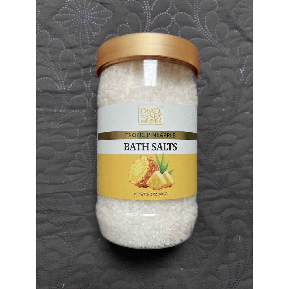 Dead Sea Collection Pure Pineapple Spa Soak Mineral Bath Salts (34.2oz) Wellness